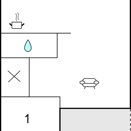 1 Bedroom Beautiful In Apartment Pula